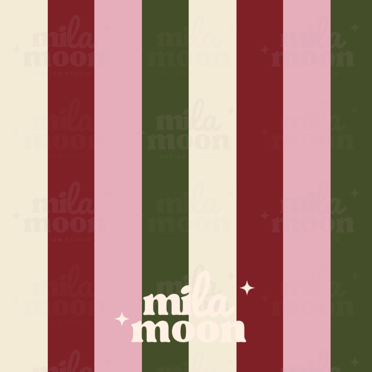 Christmas Goose Stripes