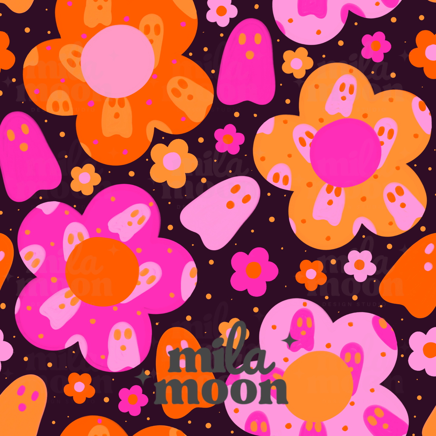 Halloween Ghost Daisy
