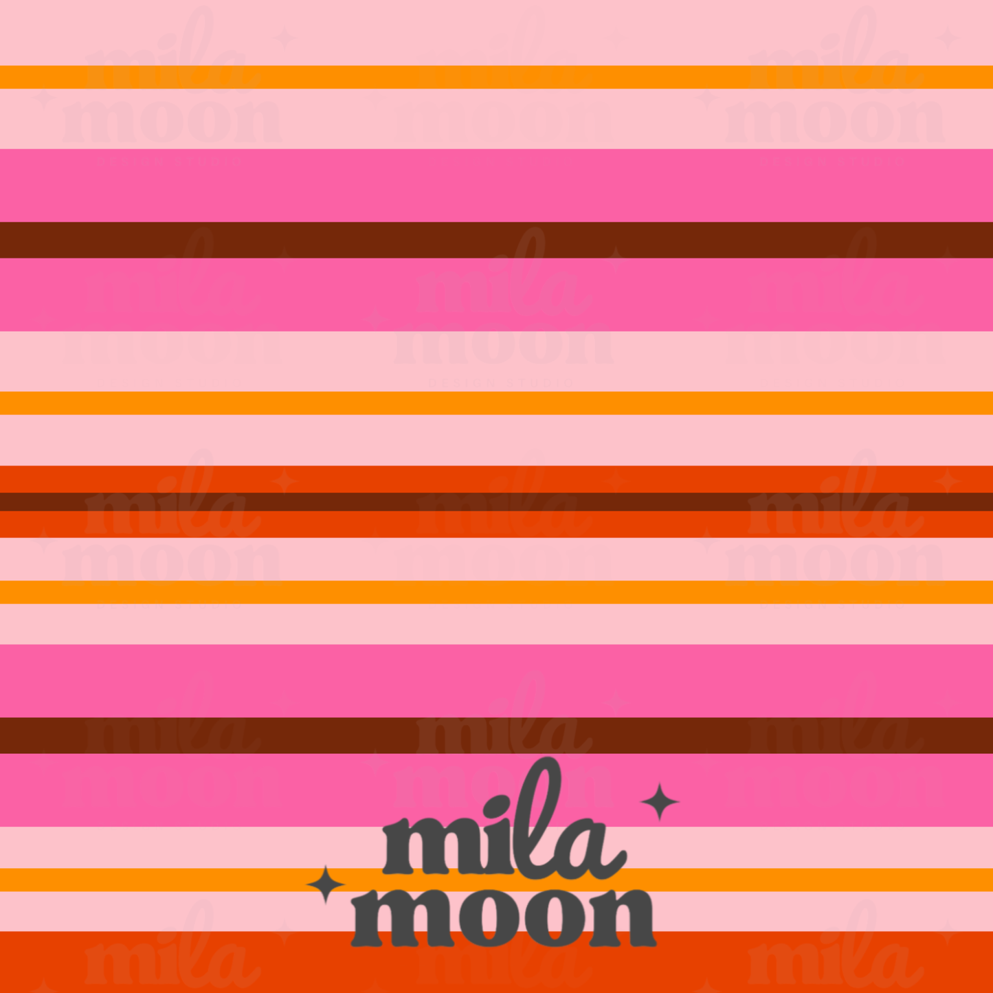Fall Girly Thin Stripes