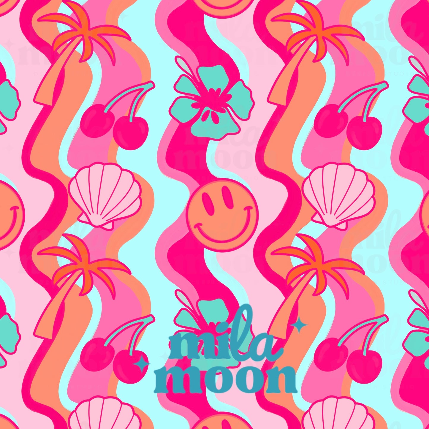 Pink Summer Retro