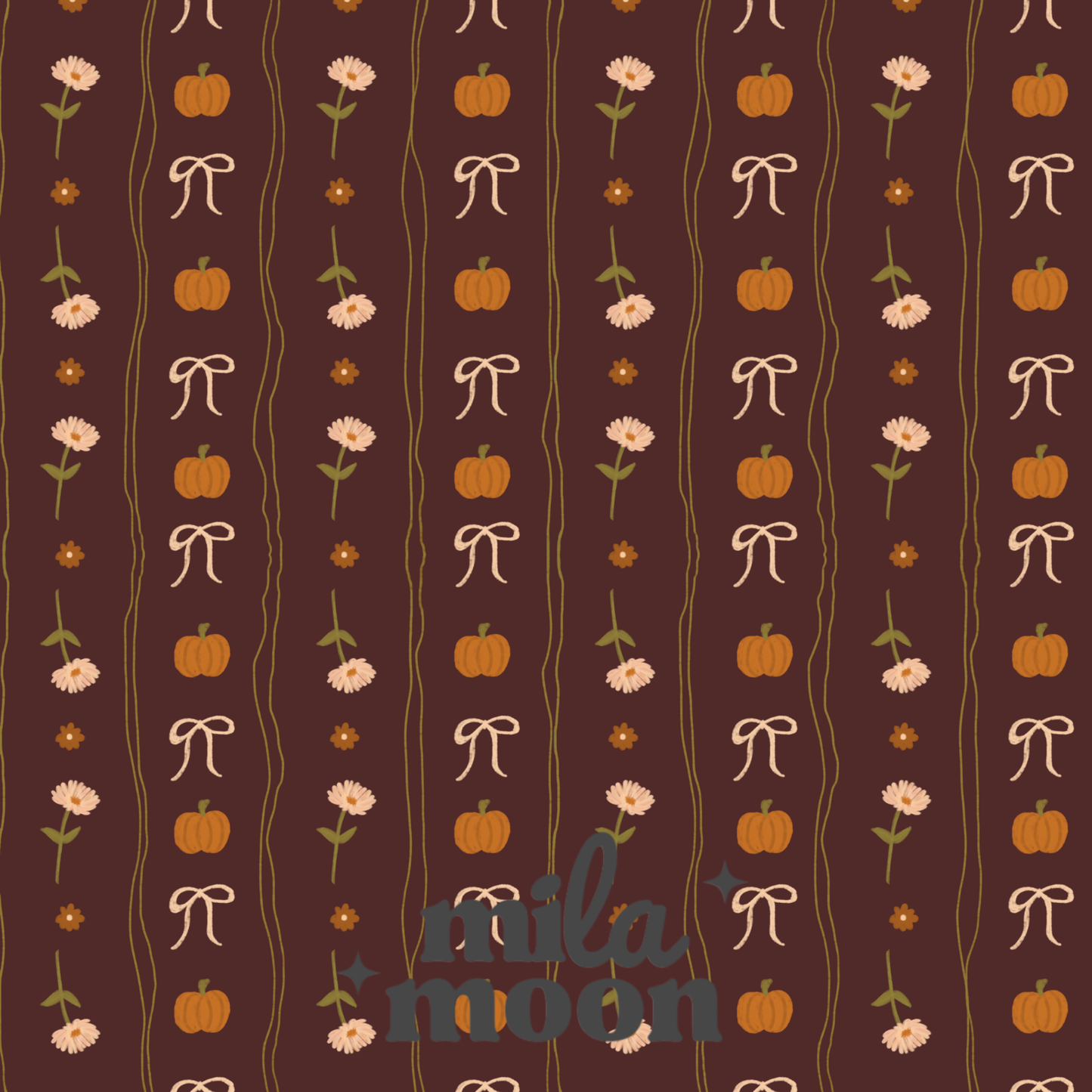 Fall Floral Garden - Bundle of 4