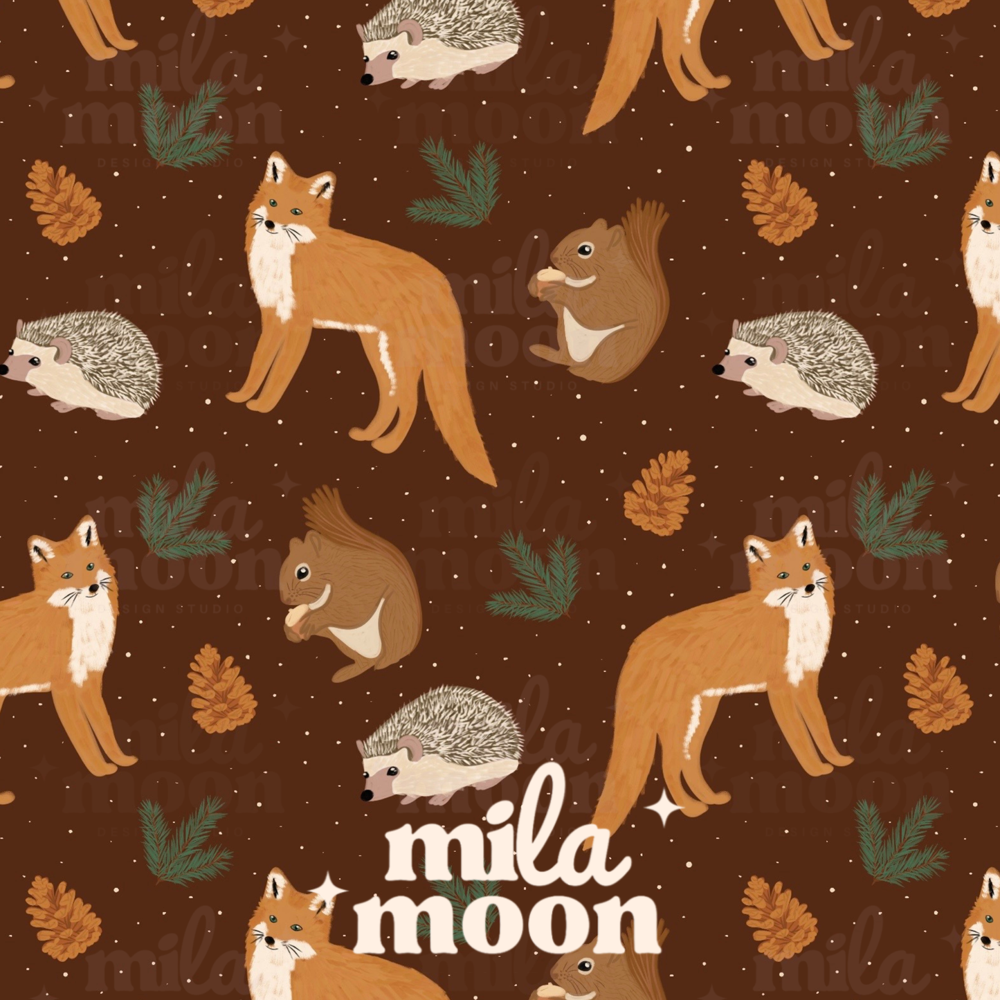 Fall Woodland Animals