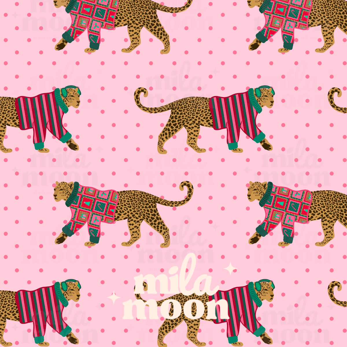 Christmas Cheetahs