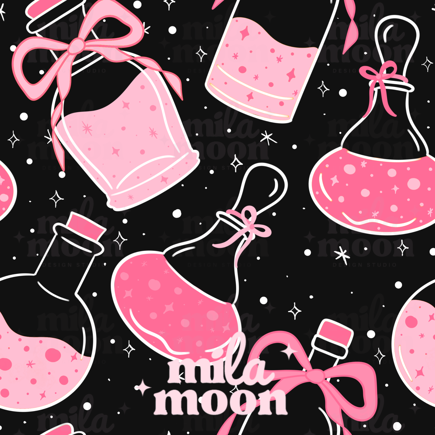Halloween Potions Pink