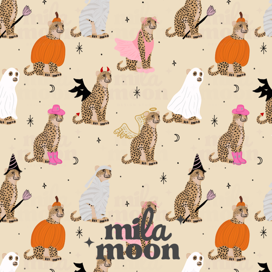Halloween Cheetahs Tan