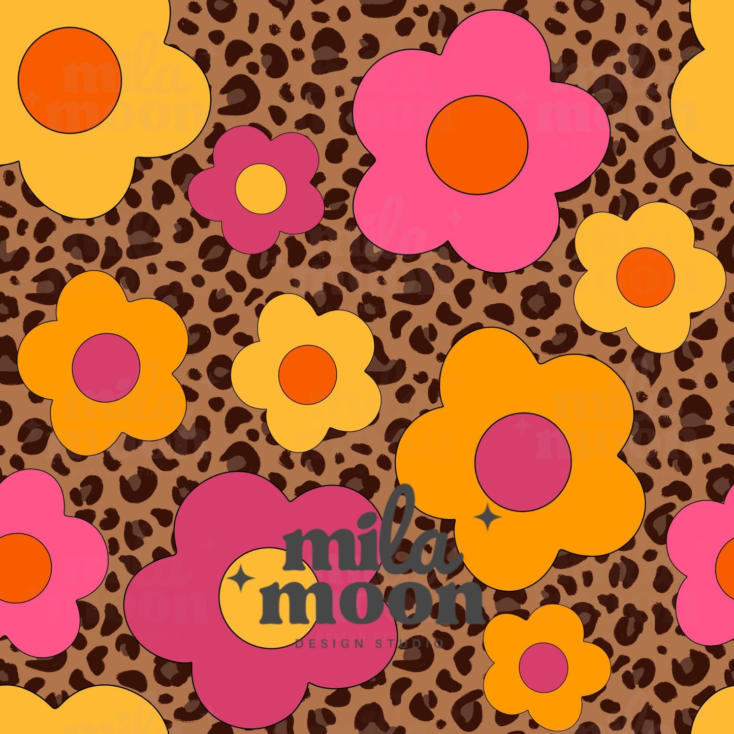 Fall Cheetah Daisies