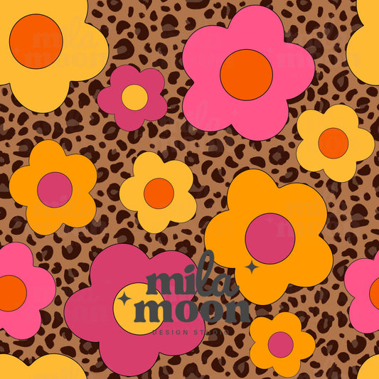 Fall Cheetah Daisies