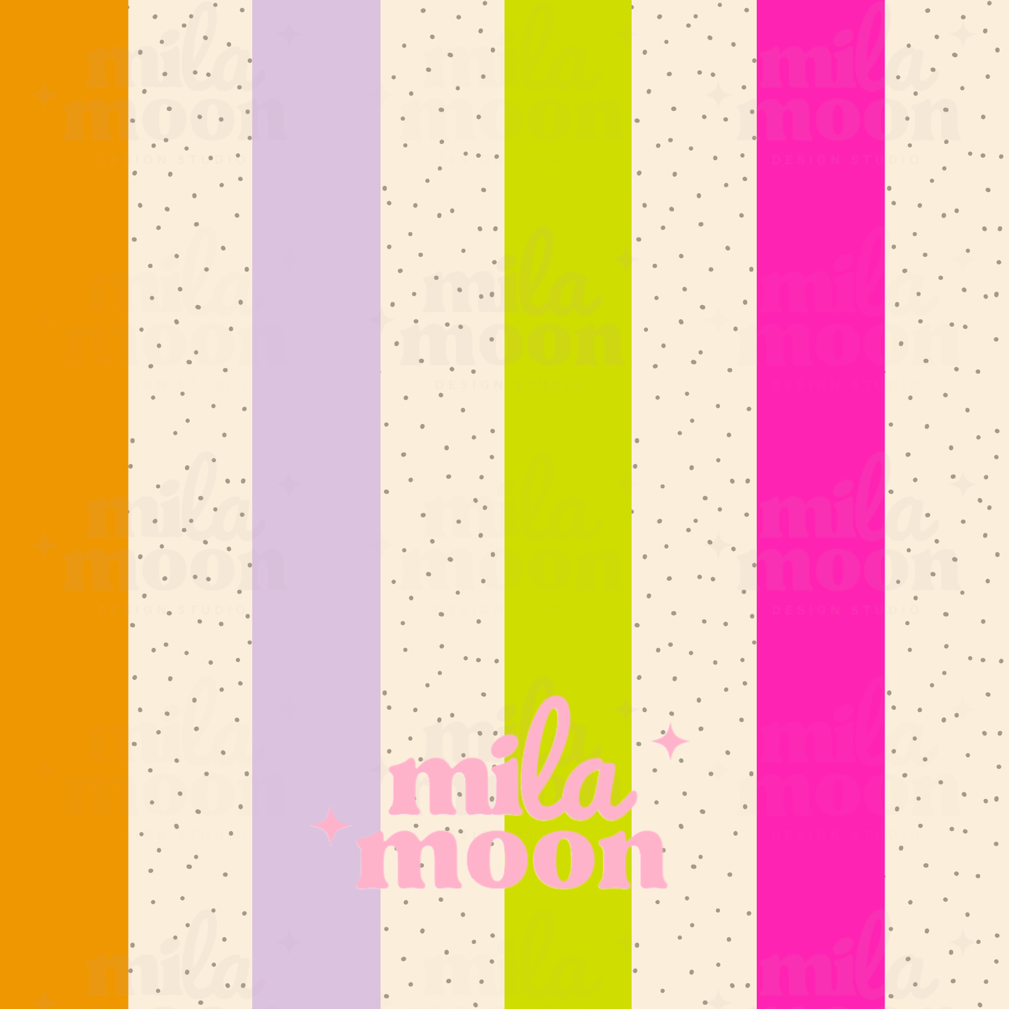 Bright Butterflies Stripe