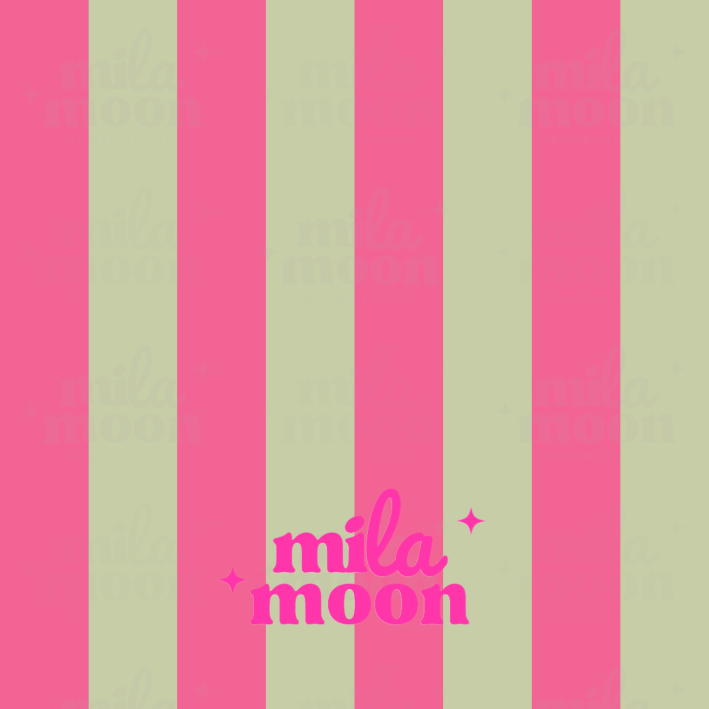 Pink Tulips Stripes