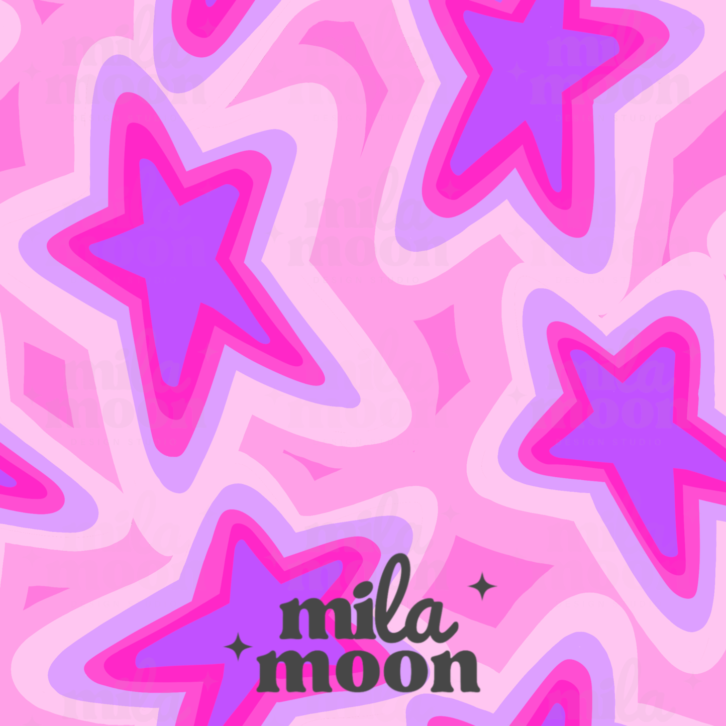Stars Purple/Pink