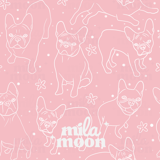Frenchie Outlines