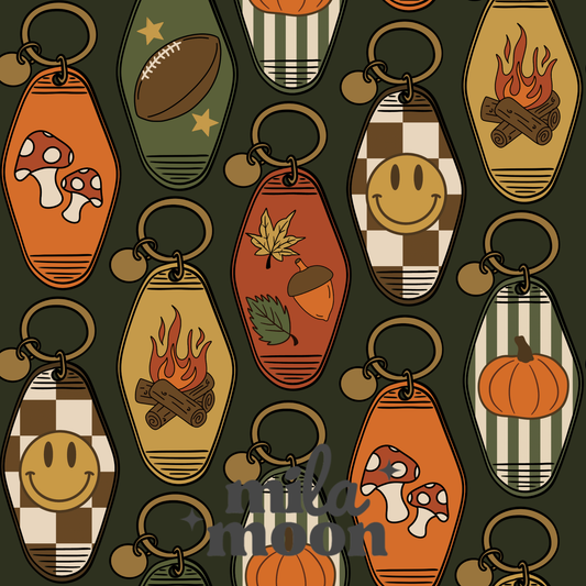 Fall Hotel Keys Green
