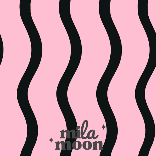 Witchy Vibes Pink Wavy