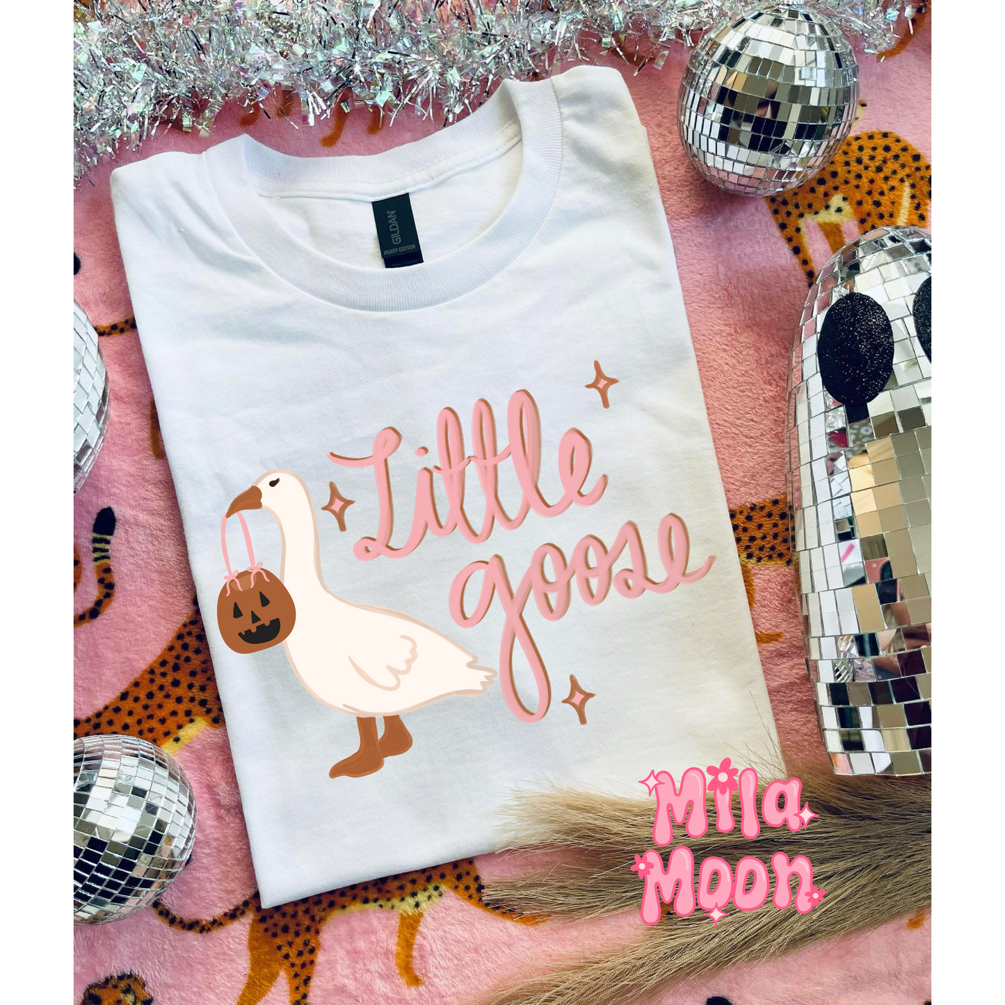 Little Goose Halloween PNG