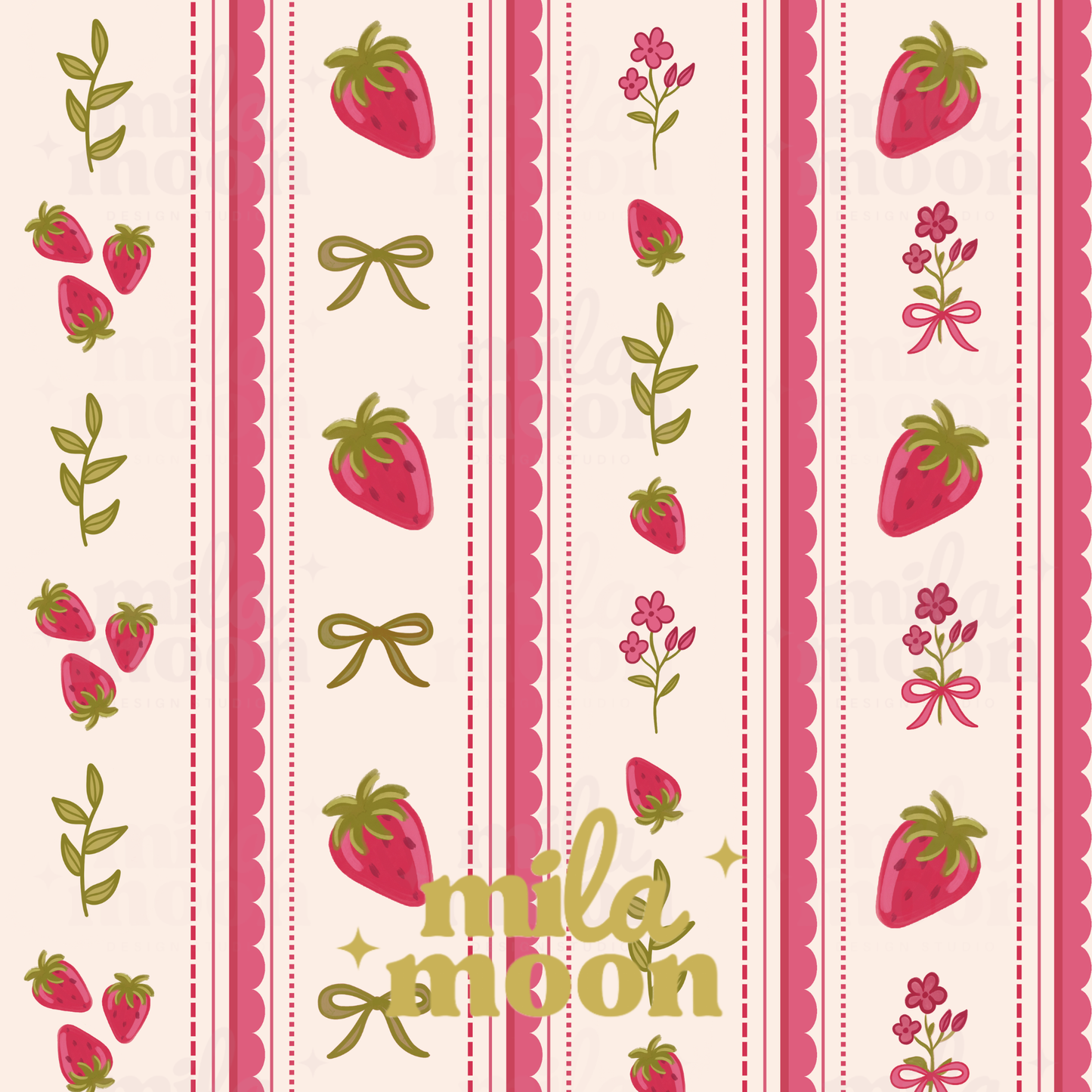 Strawberry Stripes