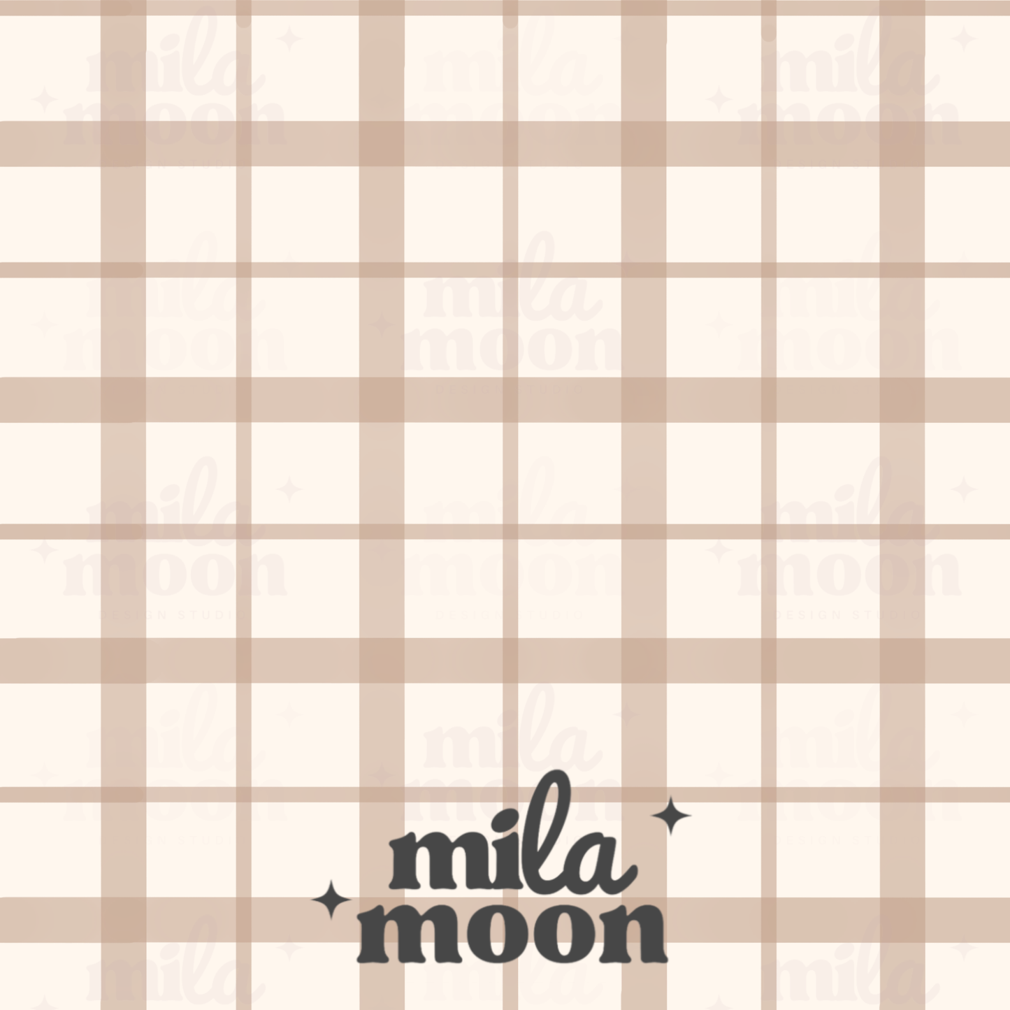 Fall Cream Plaid
