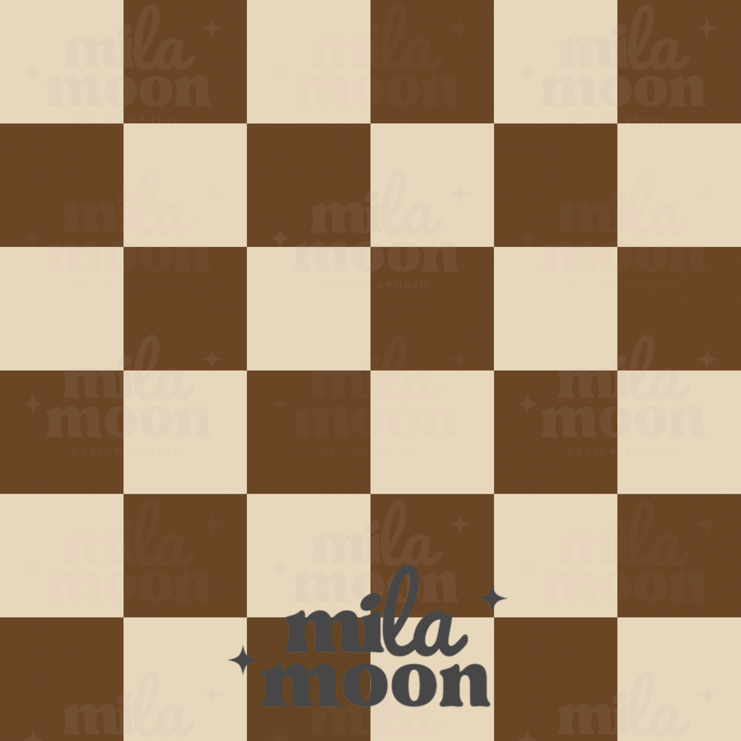 Fall Brown Checks
