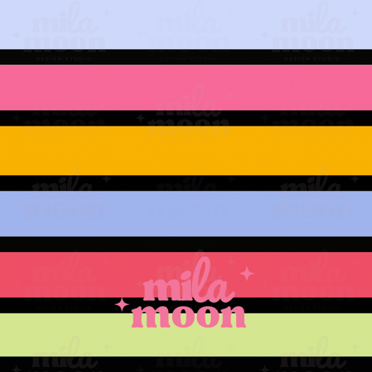 BTS Girly Black Stripe