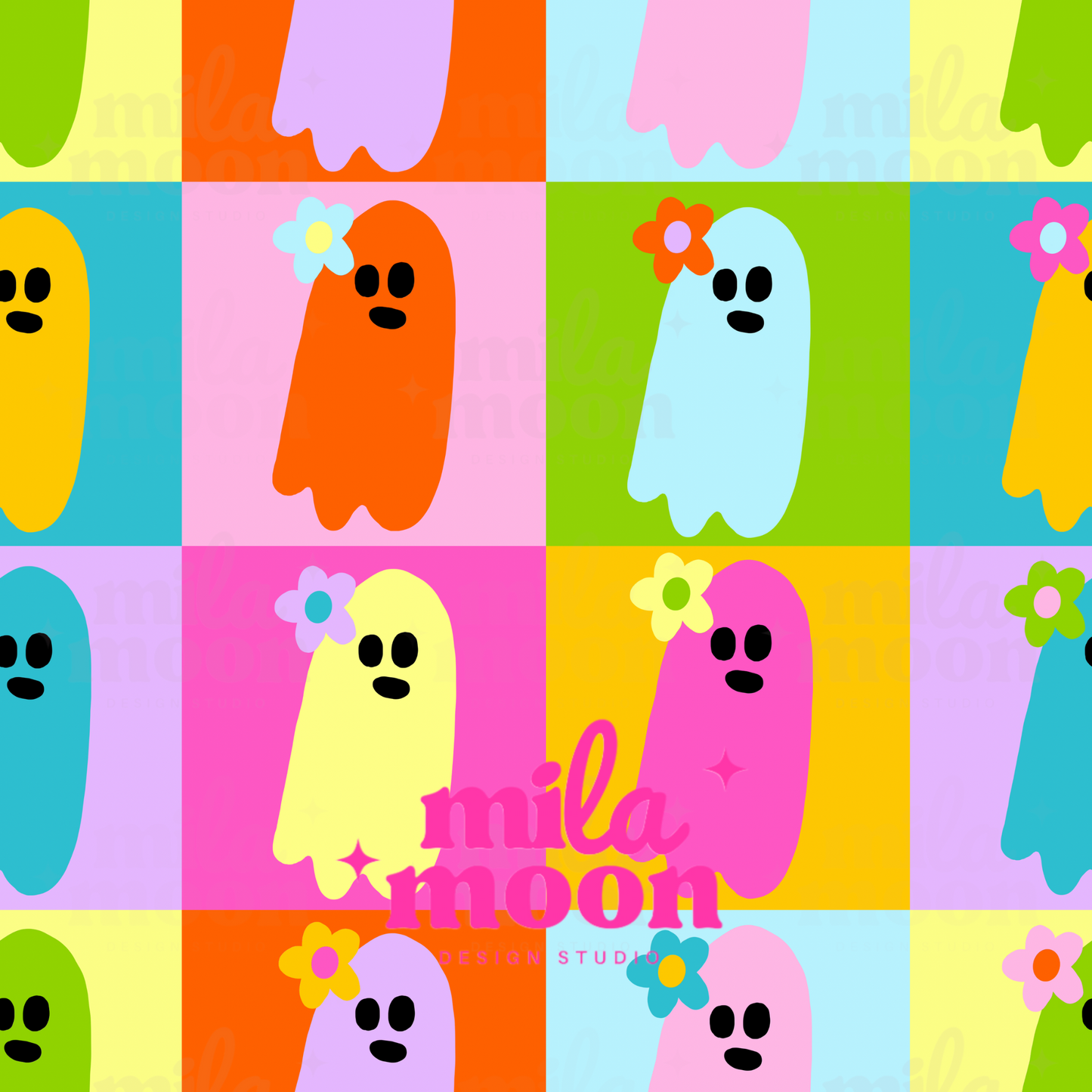 Groovy Ghouls Tiles