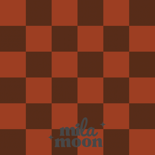Fall Checks Rust/Brown