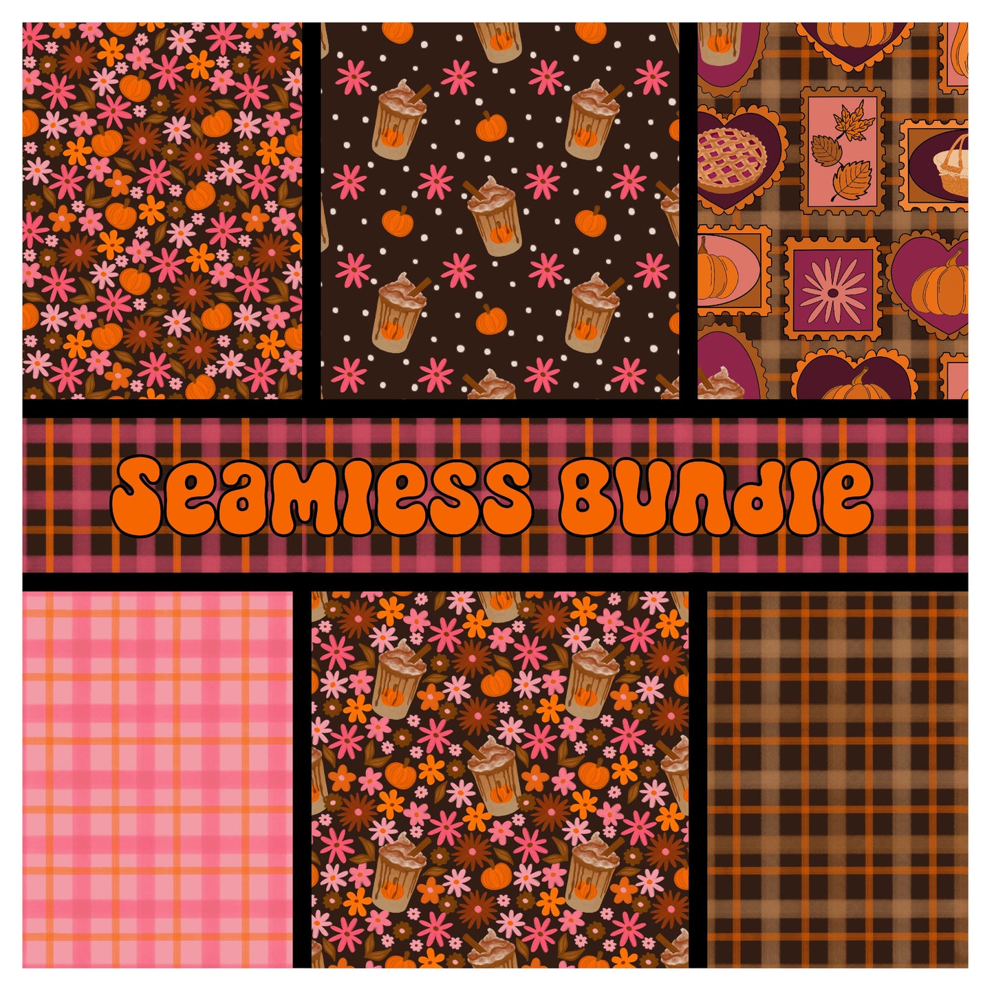 Fall PSL Floral - Bundle of 7