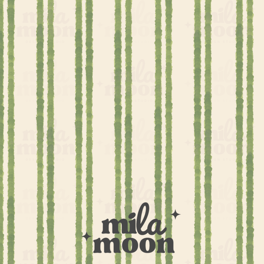Market Stripes Green