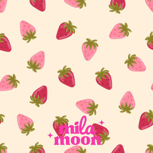 Strawberries Pink/Red