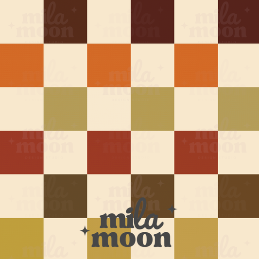 Fall Checks Multicolor