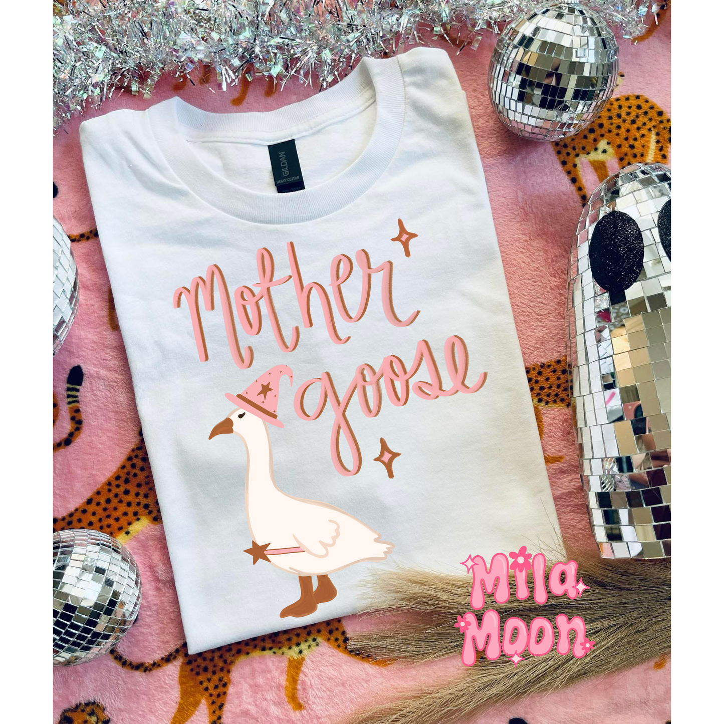 Mother Goose Halloween PNG
