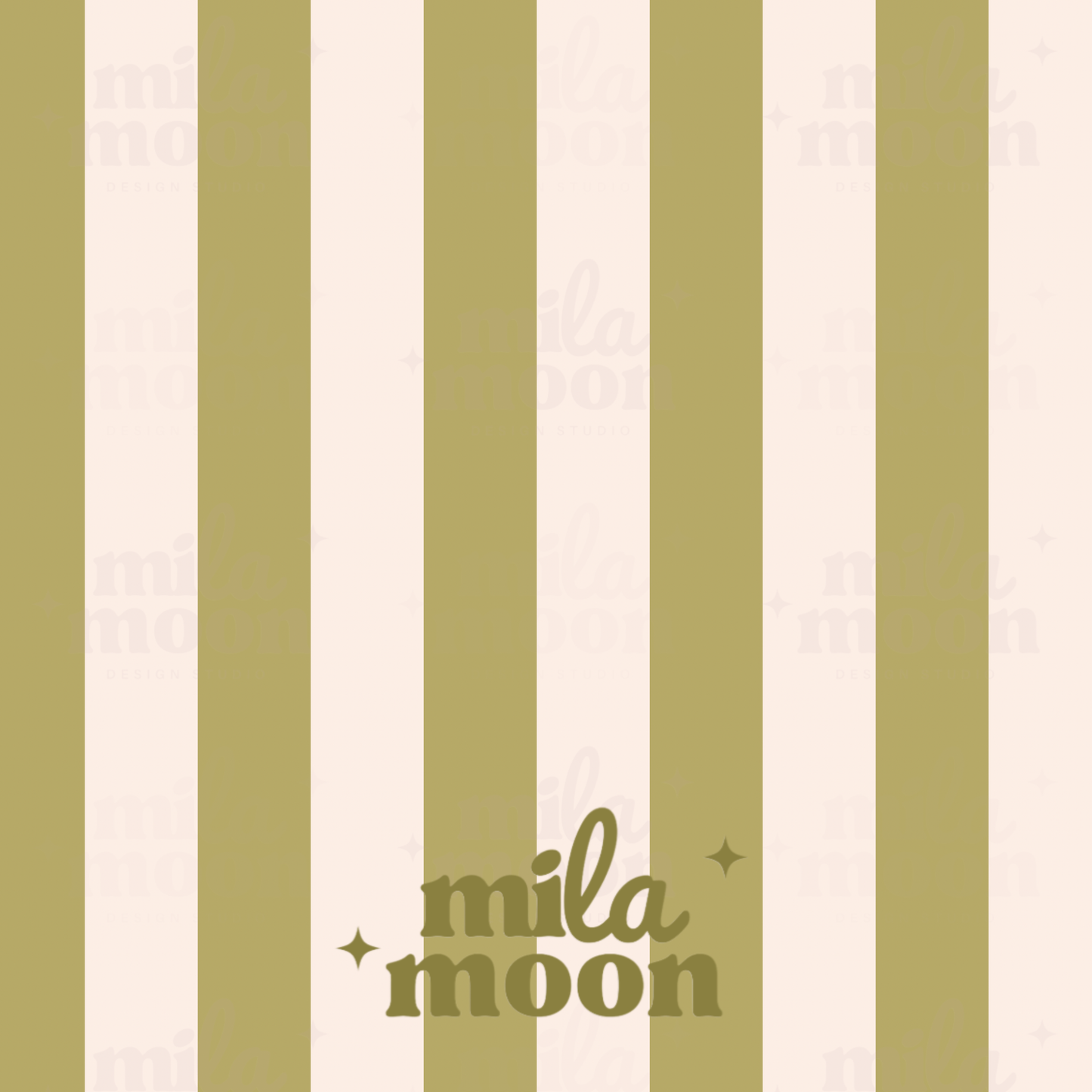 Strawberry Green Stripes