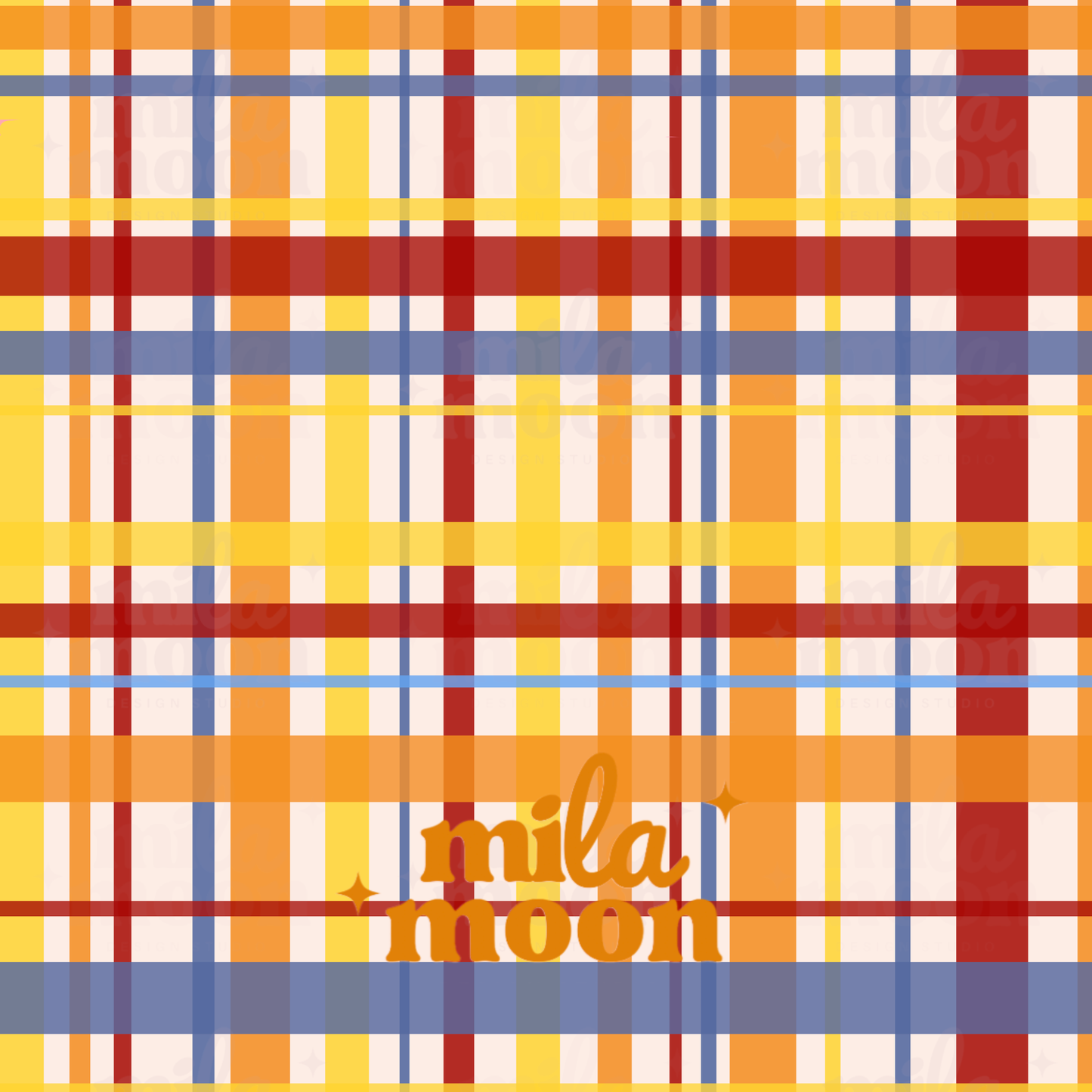 Fruit Stripes Classic Plaid