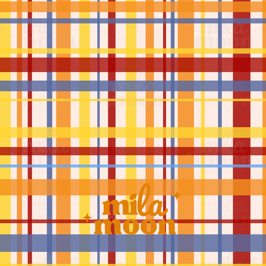 Fruit Stripes Classic Plaid