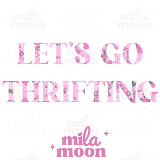 Let’s Go Thrifting PNG