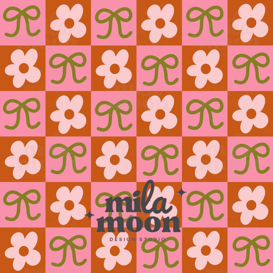Bows & Daisies Checks