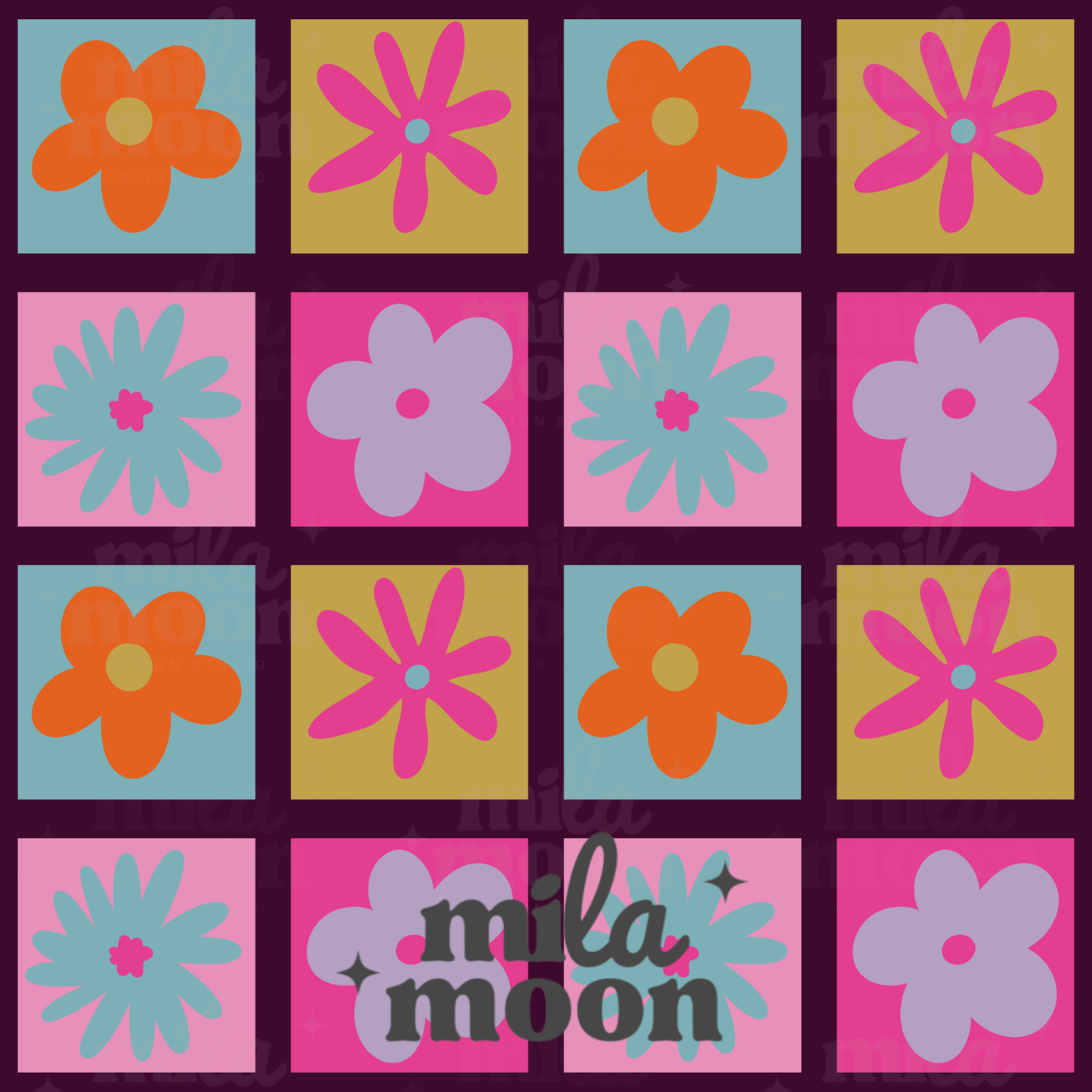 Groovy Floral Bundle of 3