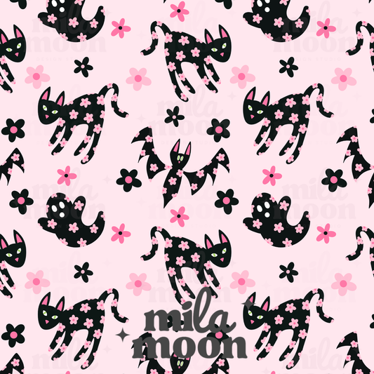 Spooky Cute Pink & Black