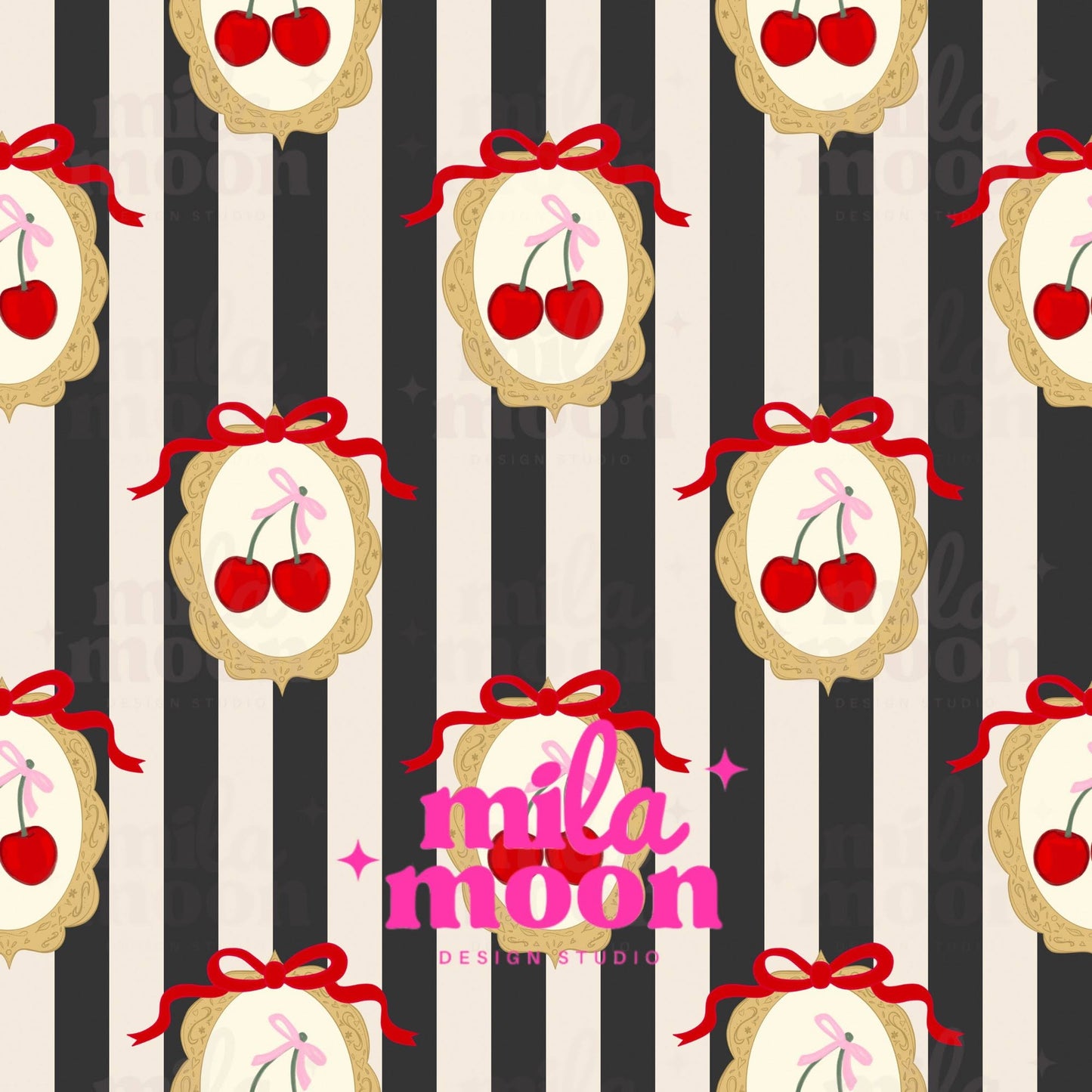Valentine's Day Cherry Frames