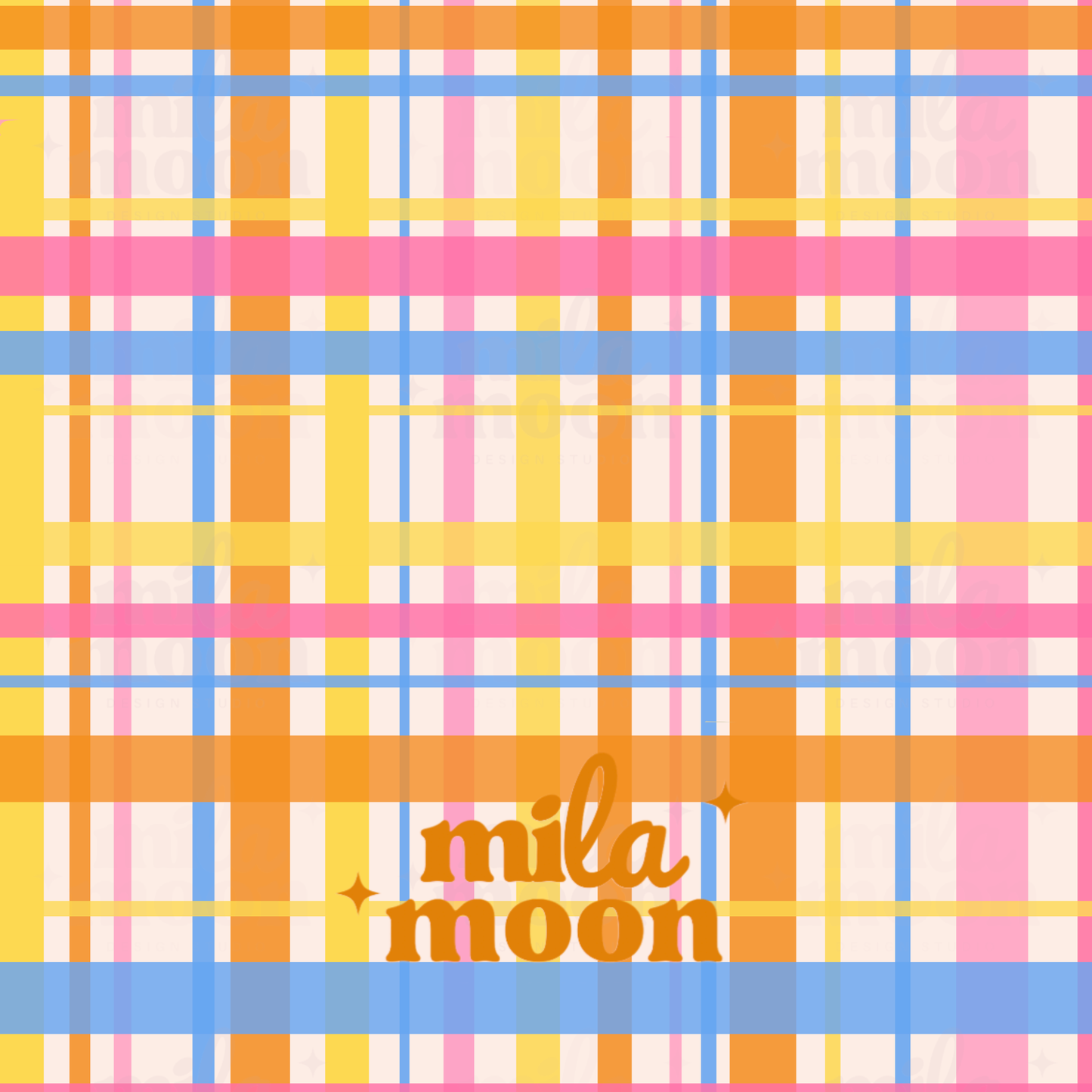 Fruit Stripes Plaid