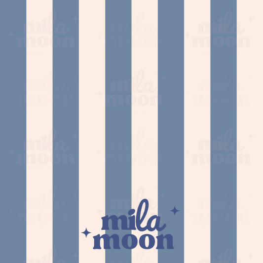 Lemon Blue Stripes