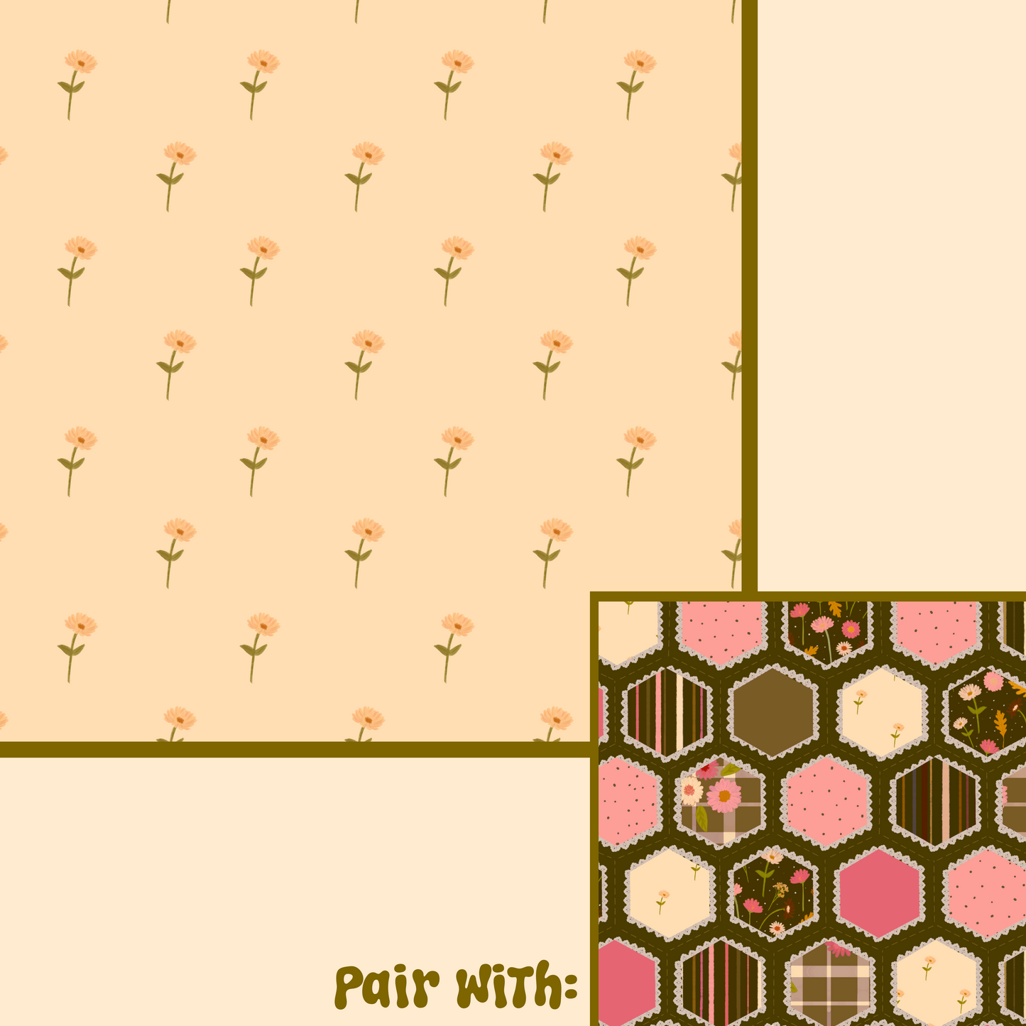 Honeycomb Green Coords