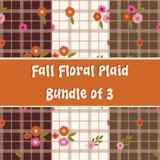 Fall Florla Plaid - Bundle of 3