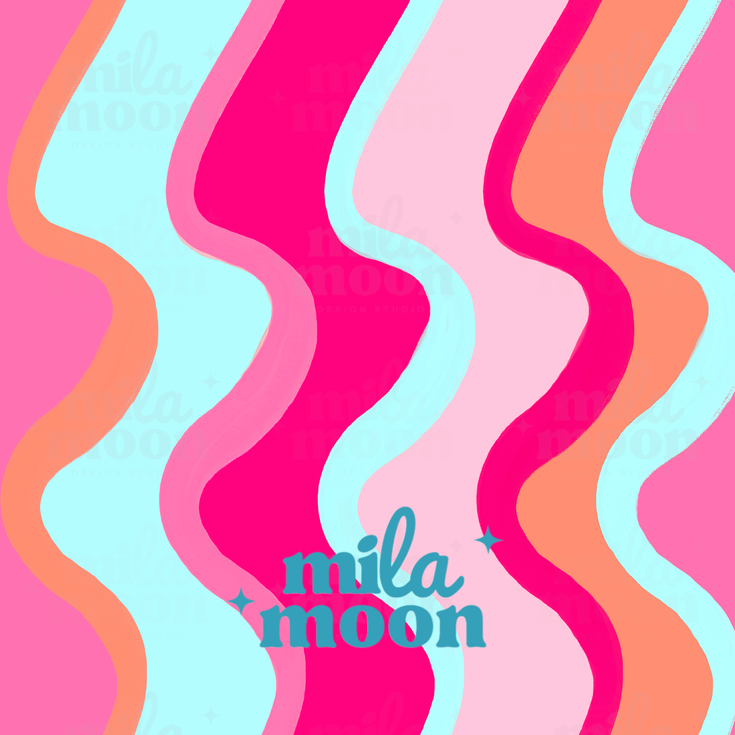 Pink Summer Wavy