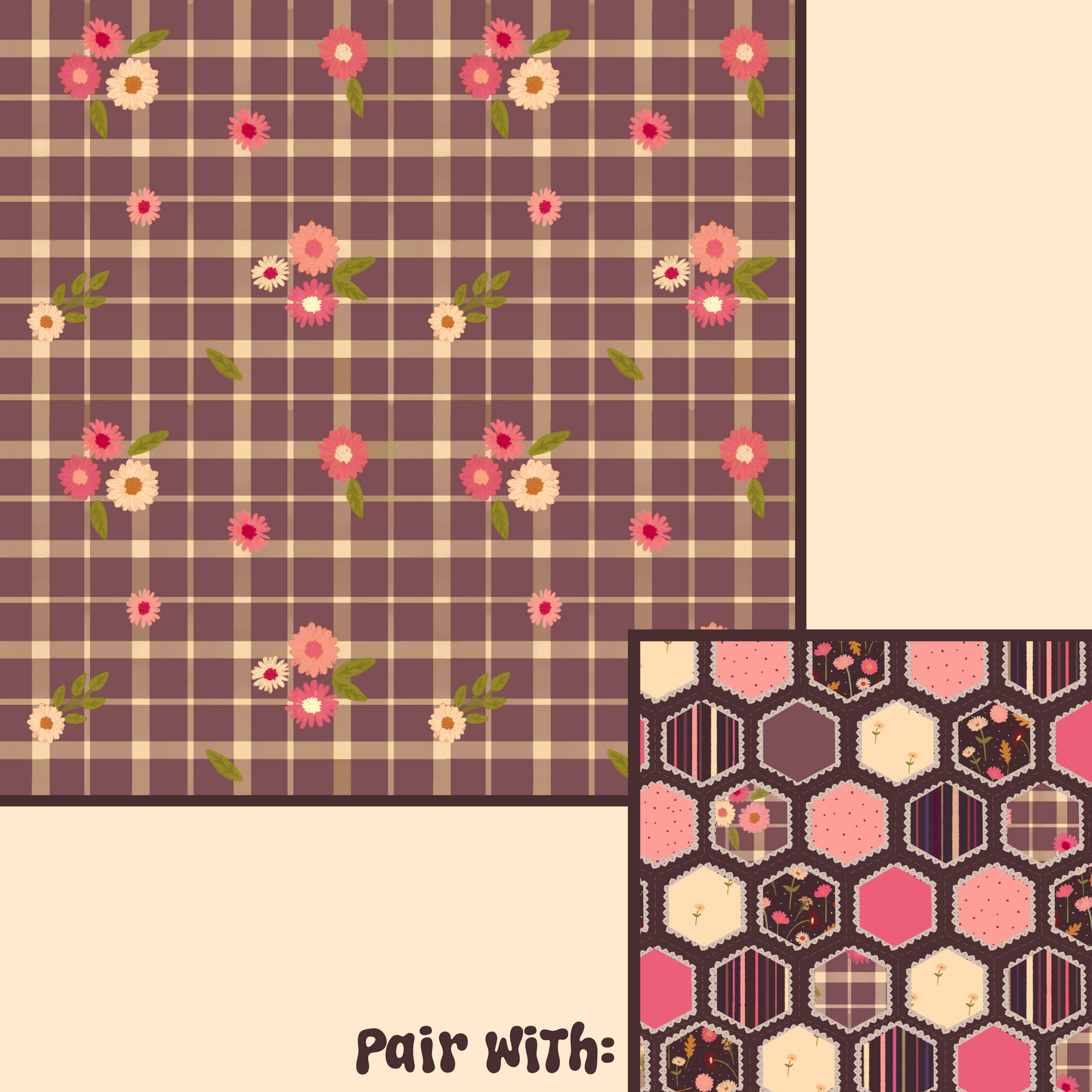 Honeycomb Pink Coords