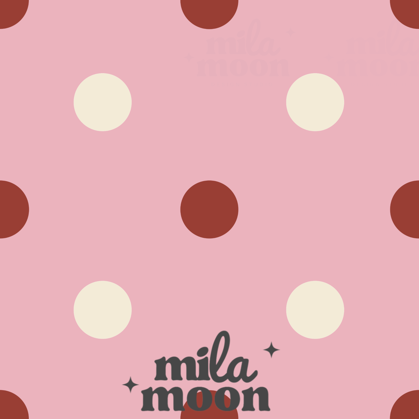 Christmas Polkadots Bundle of 6