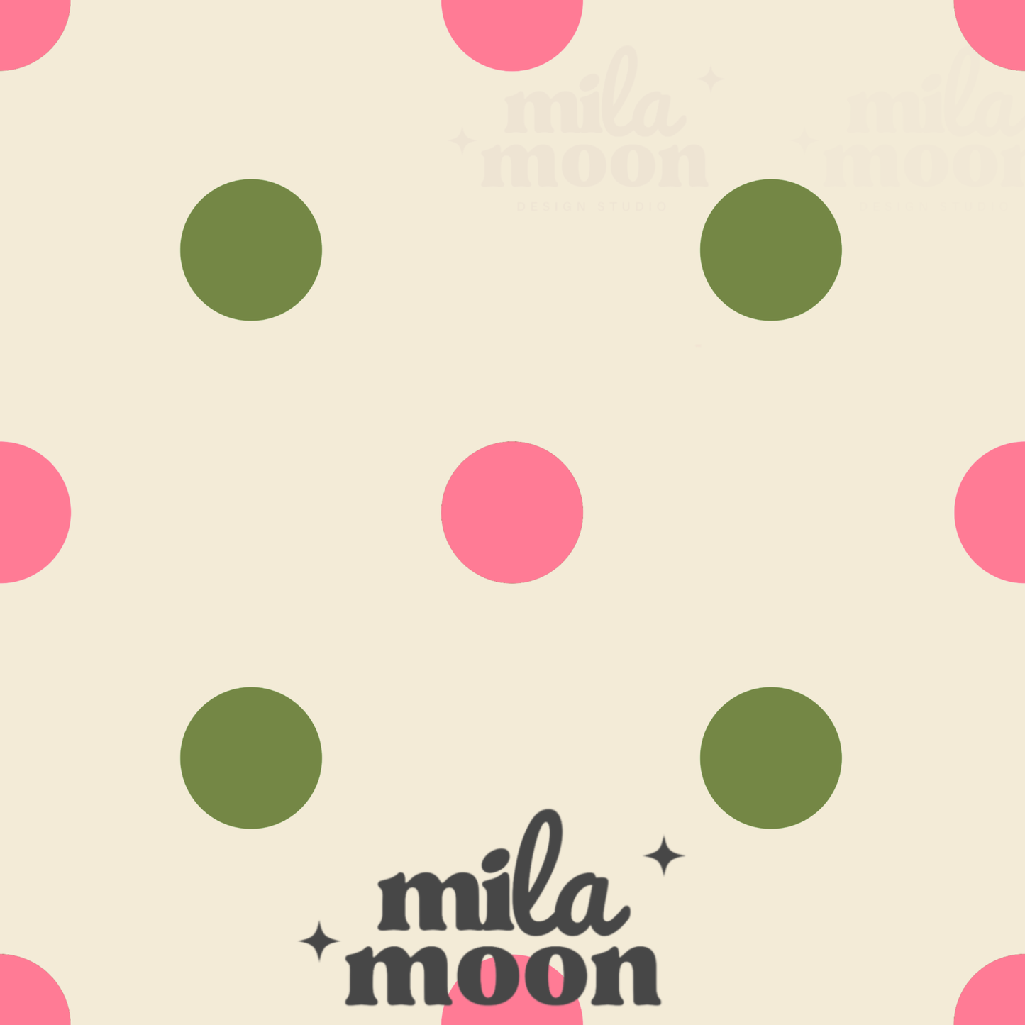 Christmas Polkadots Bundle of 6