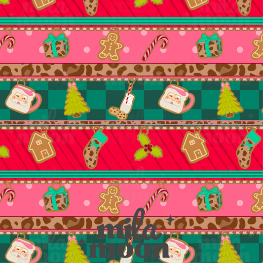 Retro Christmas Charms