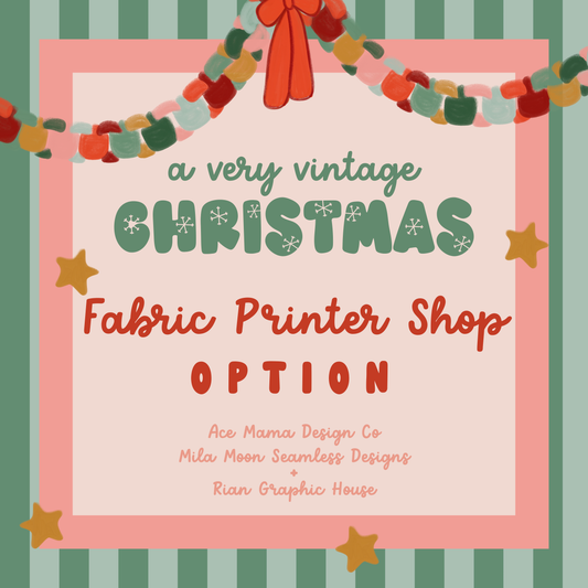 Vintage Christmas Collab Drive- FABRIC SHOPS